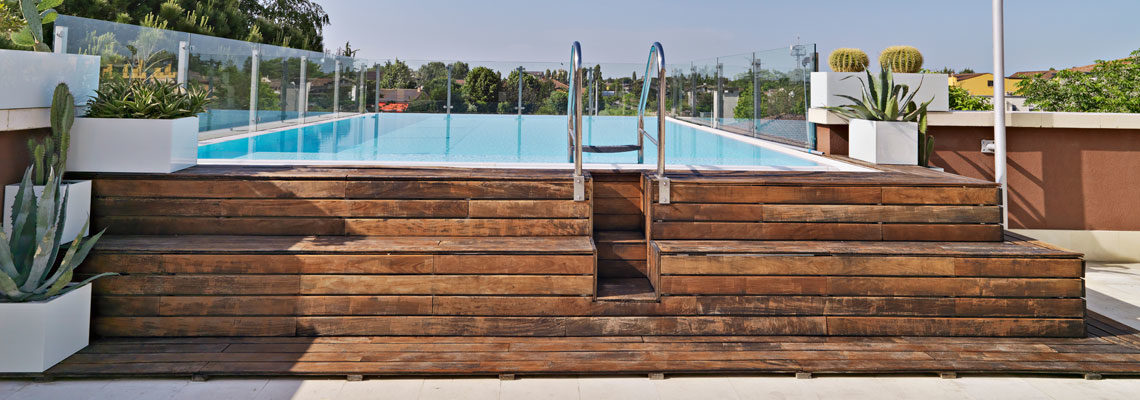 Piscine hors sol en bois