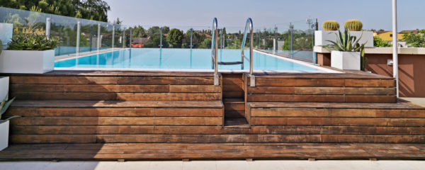 Piscine hors sol en bois