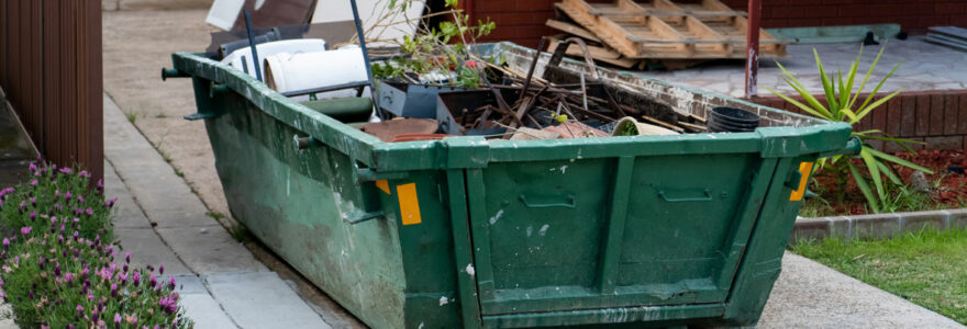 benne à déchets